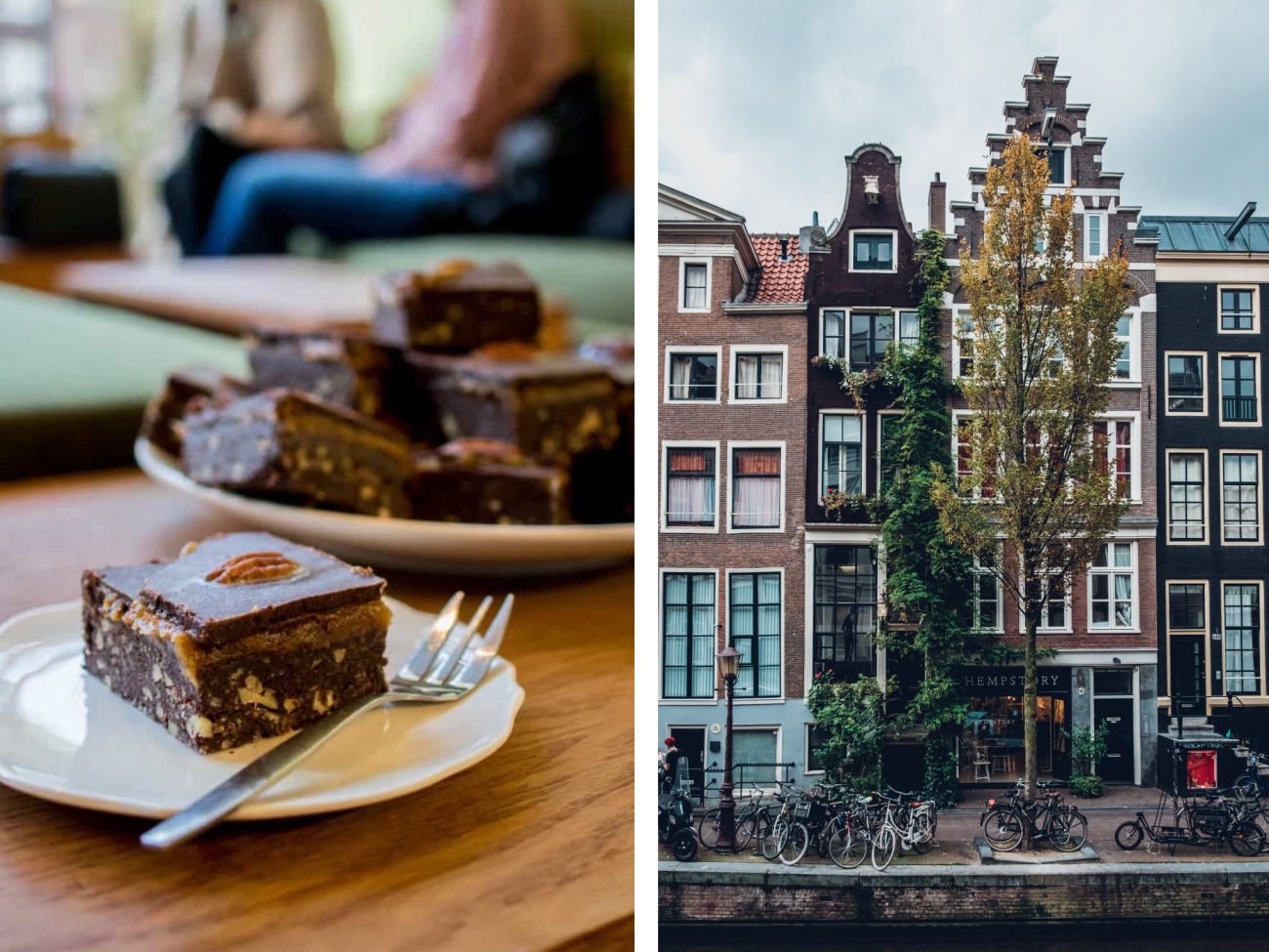 top vegan restaurants in Amsterdam with the best desserts