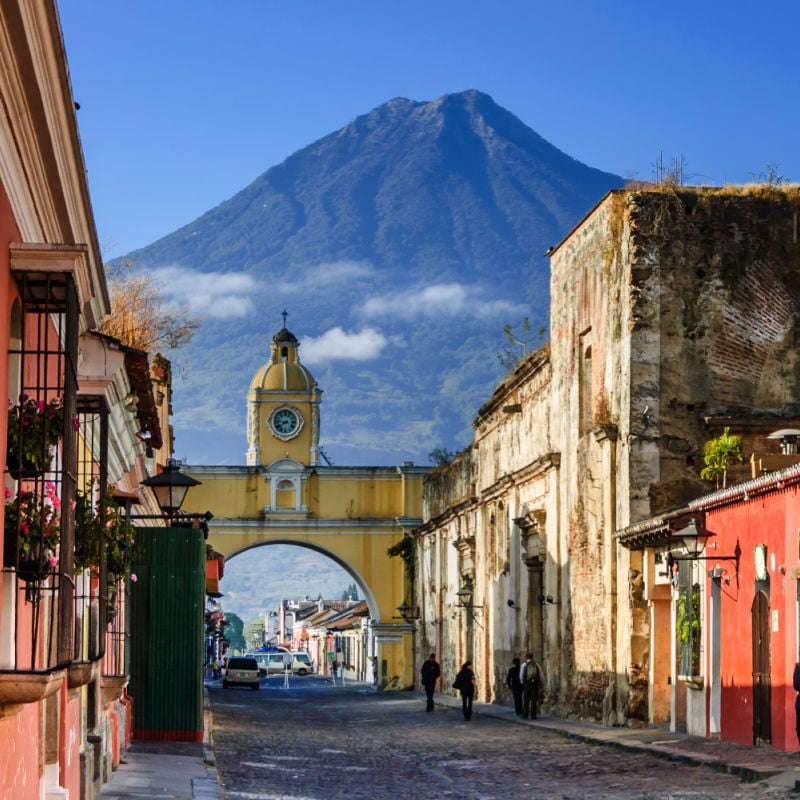 Archway in Antigua Guatemala