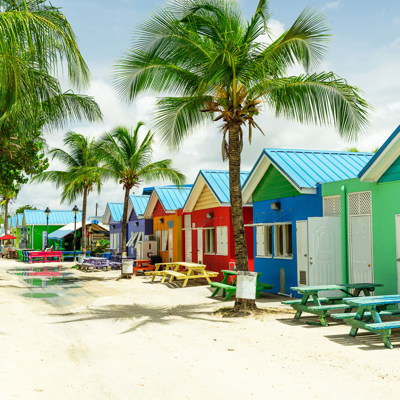Beach houses in Barbados
