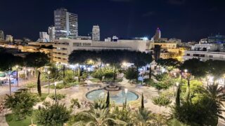 Dizengoff Square Viewed From The Rooftop Of Esther Cinema, Cinema Hotel, Accor Boutique Portfolio, Tel Aviv, Israel, Middle East