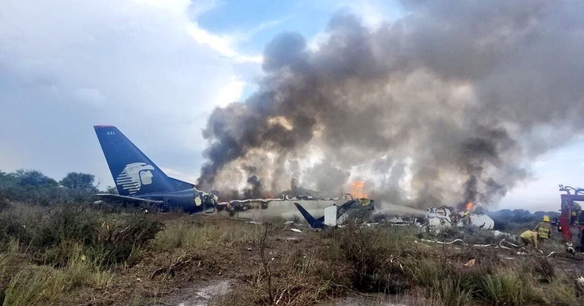 Aero Mexico Plane Crash