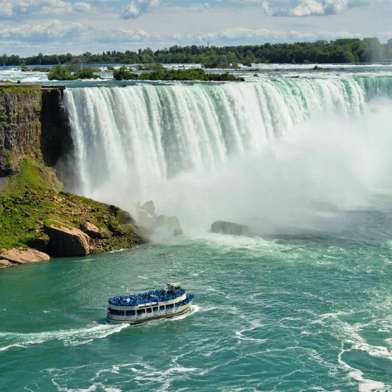 America Niagara Falls Waterfall Boat