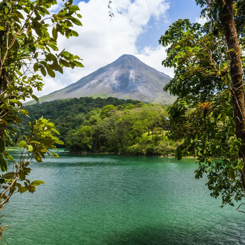 Arenal Volcano in Costa Rica.