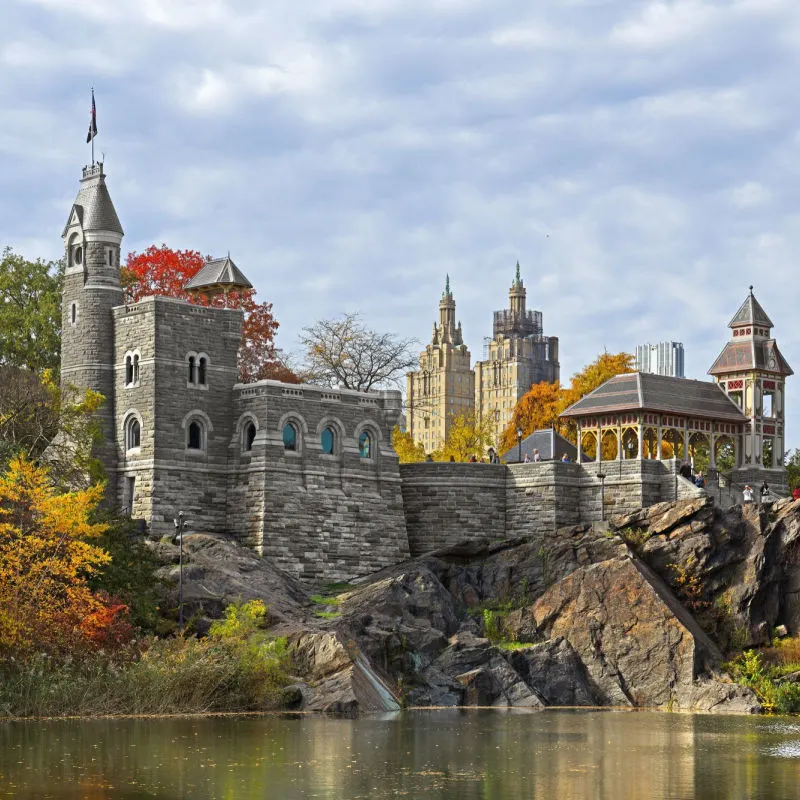 Belvedere Castle in Central Park NYC