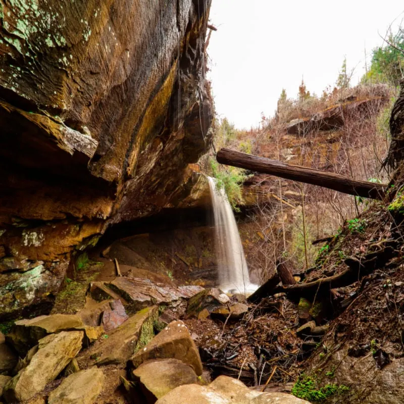 Broke Leg Falls Scenic Area Kentucky