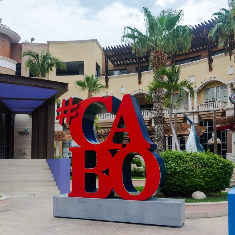 Cabo City Sign In Cabo San Lucas, Los Cabos, Baja California Sur, Mexico