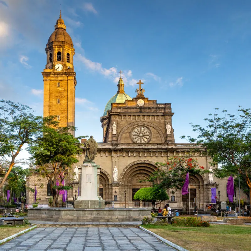 cathedral in manila