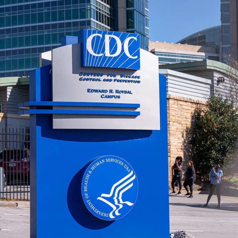 Exterior Of CDC Headquarters In The United States