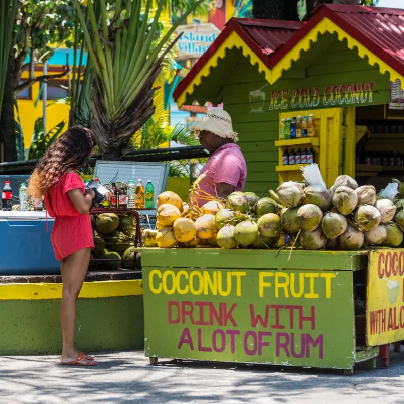 food stand in jamaica