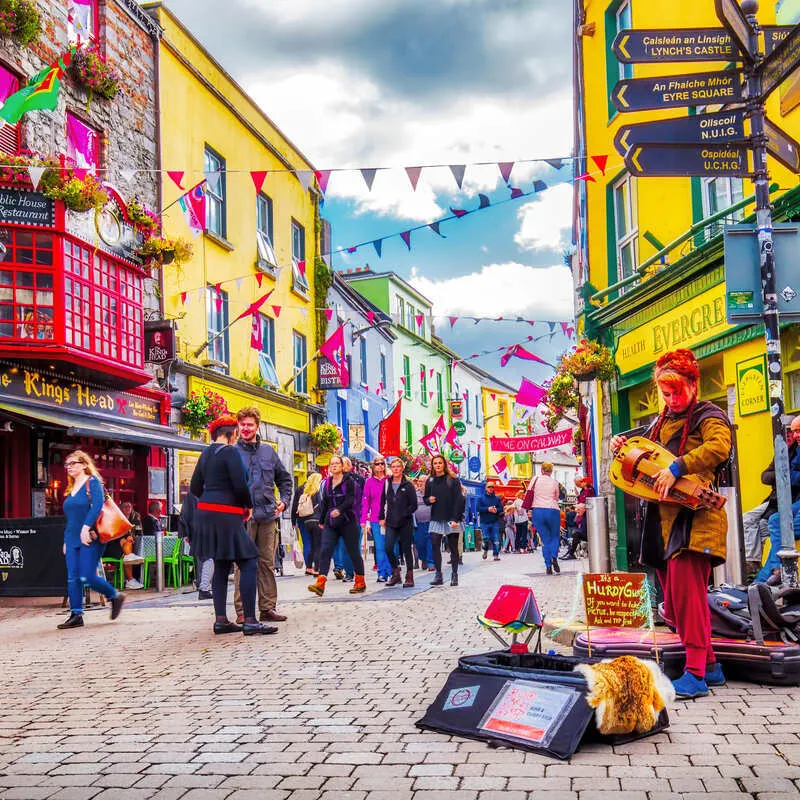 Ireland colorful streets
