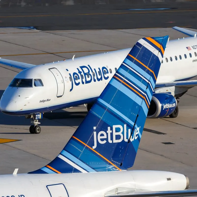 JetBlue Planes on runway