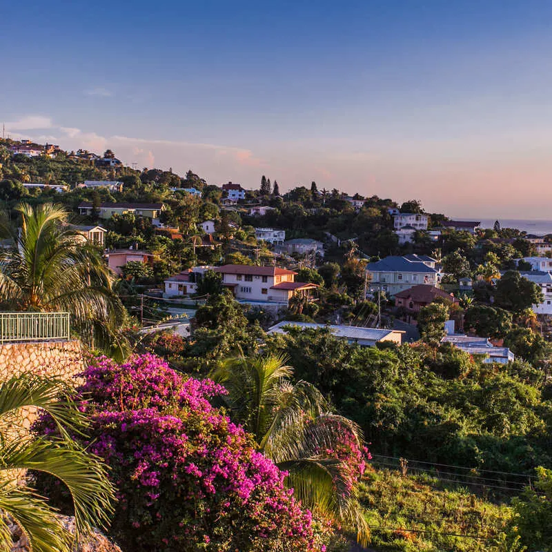 Panoramic View Of Kingston, Jamaica