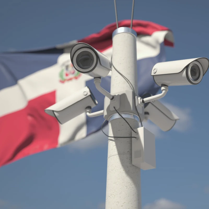 security cameras in Dominican Republic