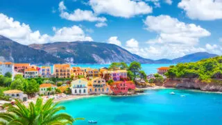 greece coastal town