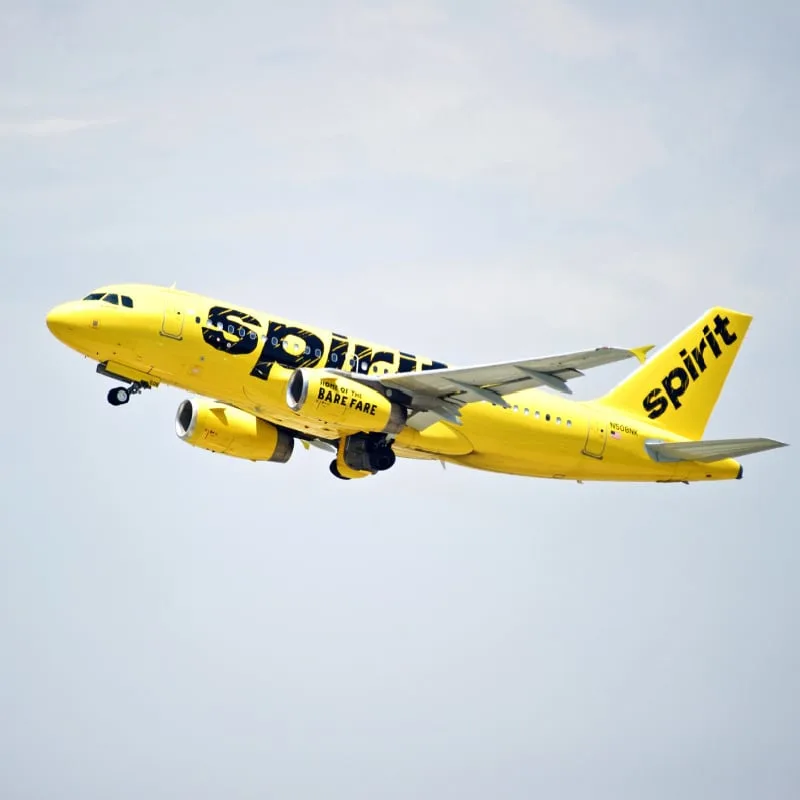 Spirit Airlines Airbus A319 aircraft