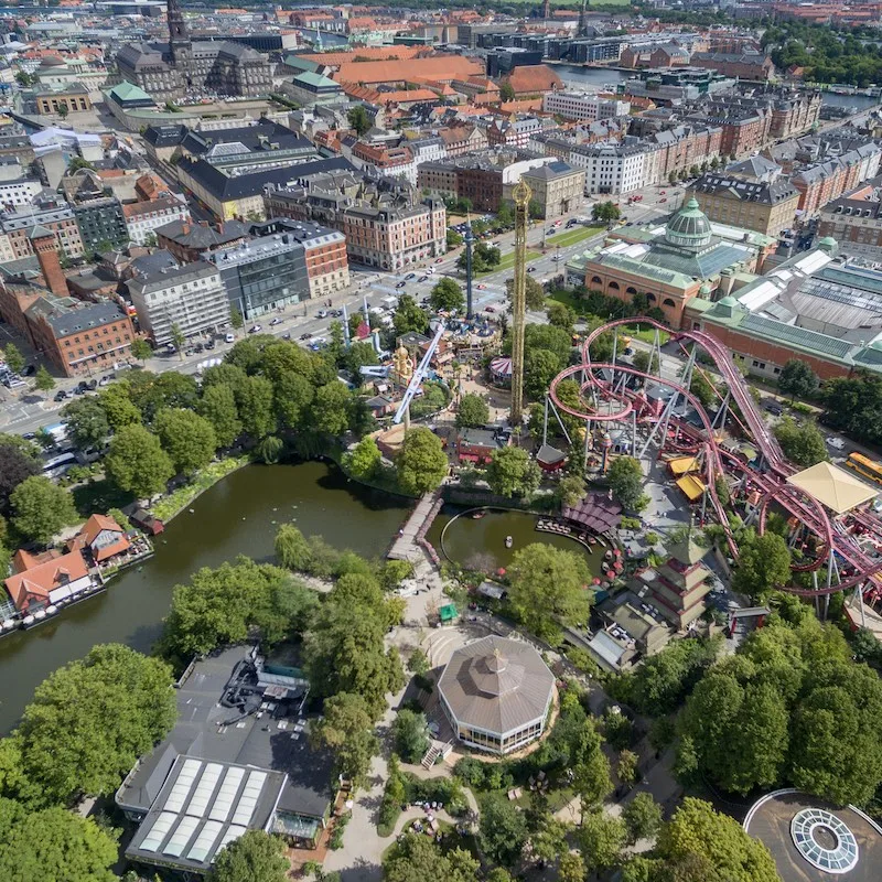 Tivoli Gardens, Copenhagen, Denmark