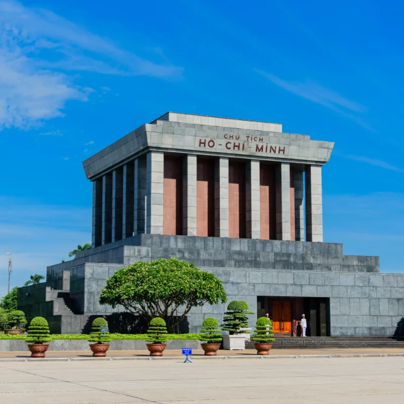 Vietnam Hanoi Ho Chi Minh Mausoleum