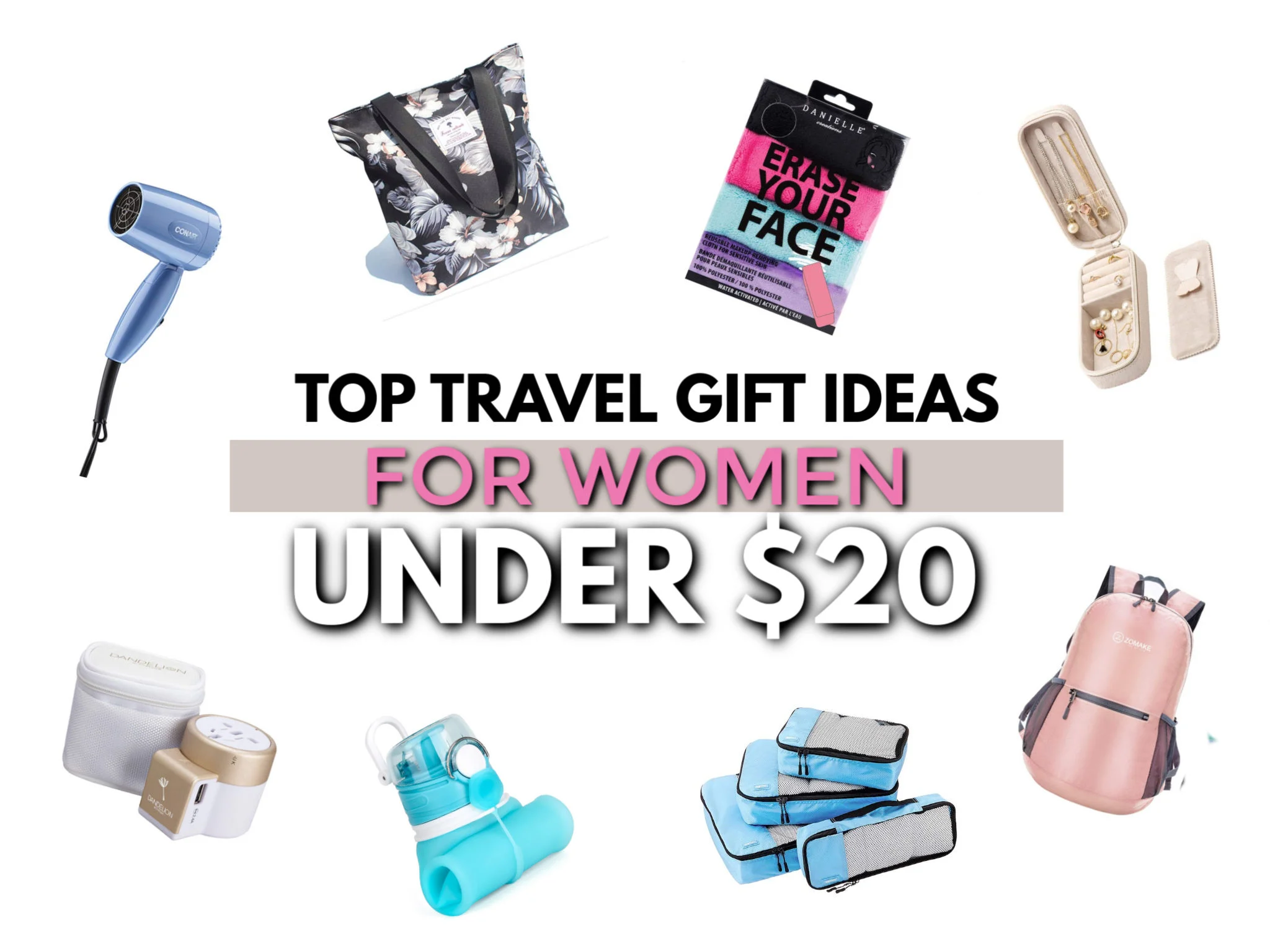 Top travel gift ideas for women under $20
